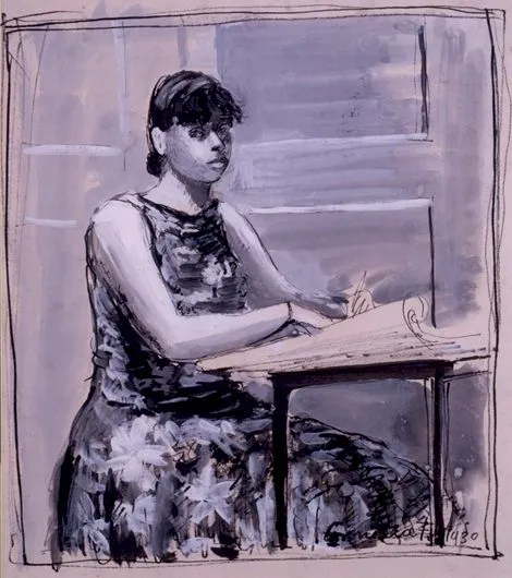 Autoritratto di Cornelia Forster