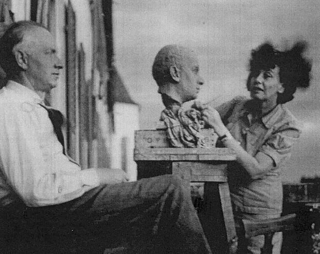 Cornelia fa il ritratto del Sig.Schohaus